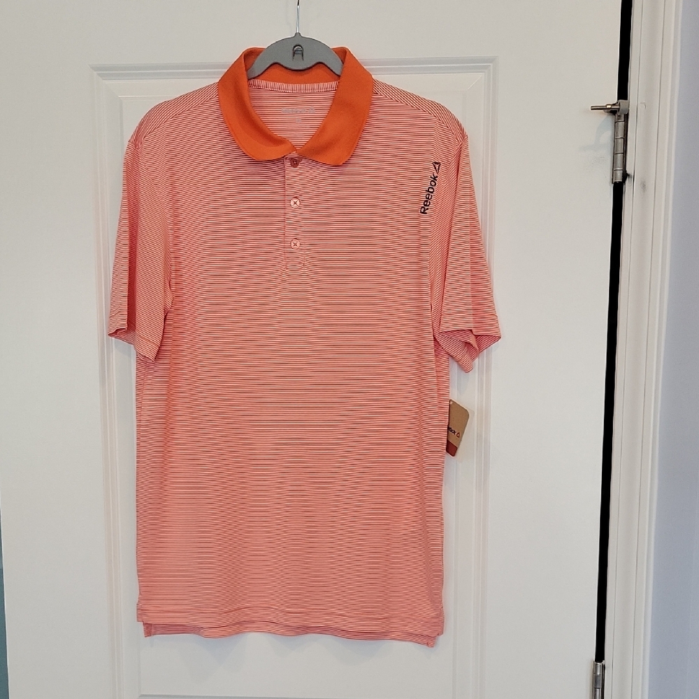 Reebok Mens Performance Polo Shoet Size Medium NWT